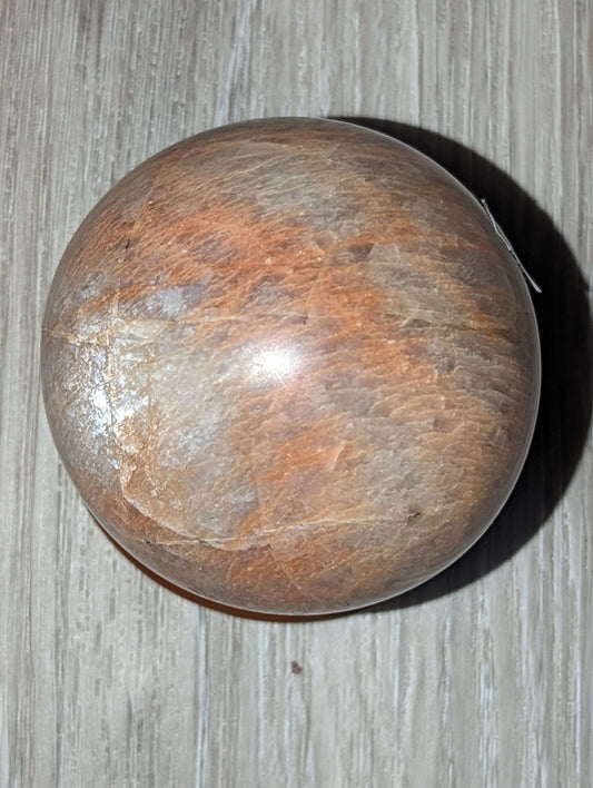 Peach Moonstone Sphere