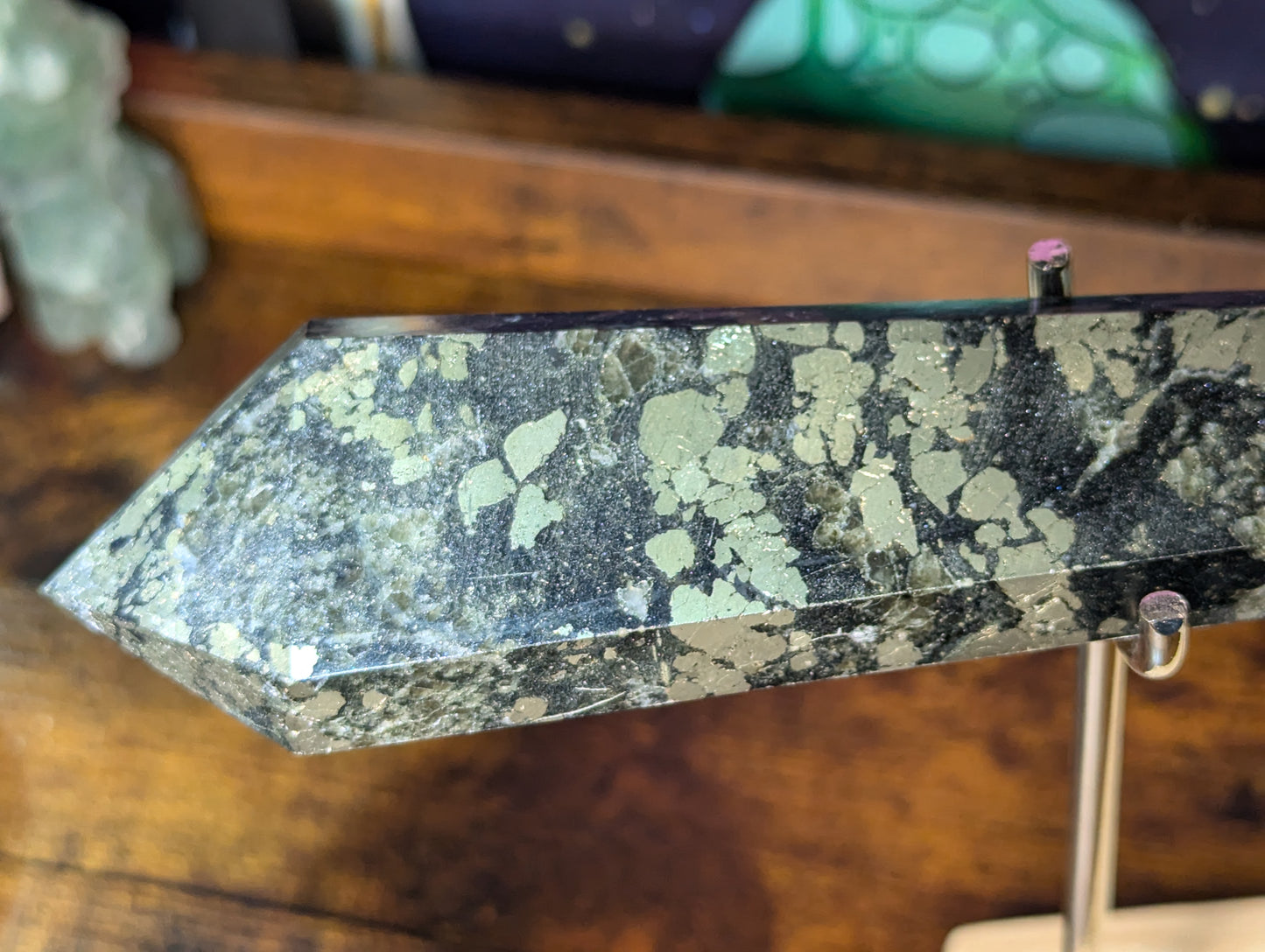 Pyrite Wand With Stand